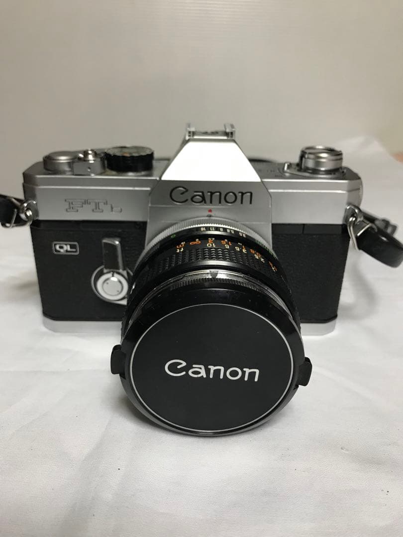 CanonFTb一眼レフカメラ&レンズFD28㎜ F3.5 美品