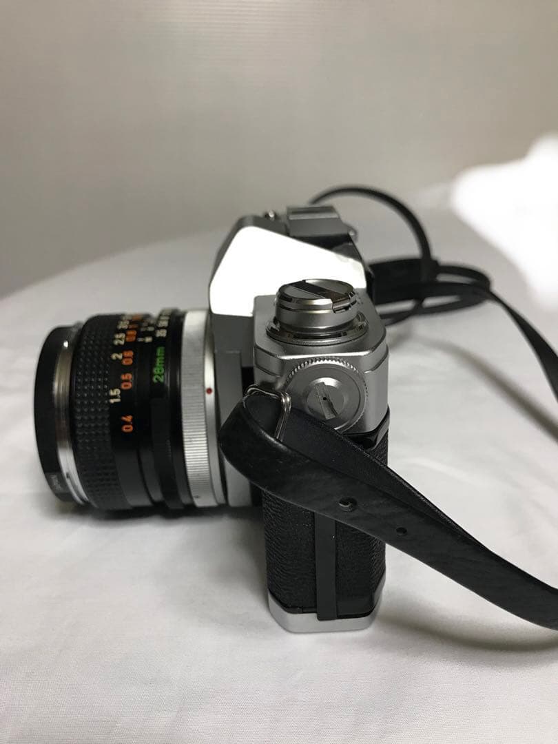 CanonFTb一眼レフカメラ&レンズFD28㎜ F3.5 美品
