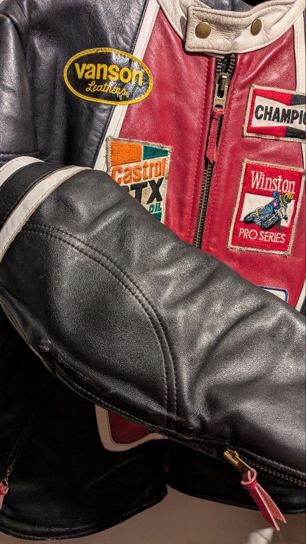 バンソン　rjp アメカジ　ライダースジャケット