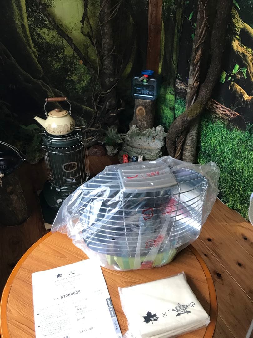 アラジン　シルバークィーン　ガスストーブ