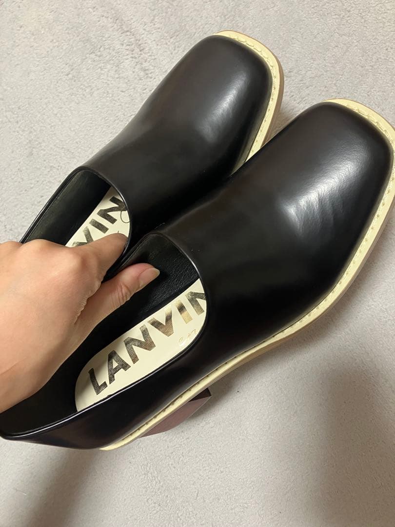 【user_f96b0ee5】 カラーブロックスクエアパンプス