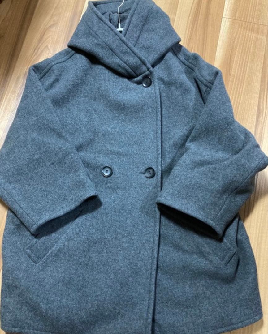 AP STUDIO ライトモッサフードコート　グレー