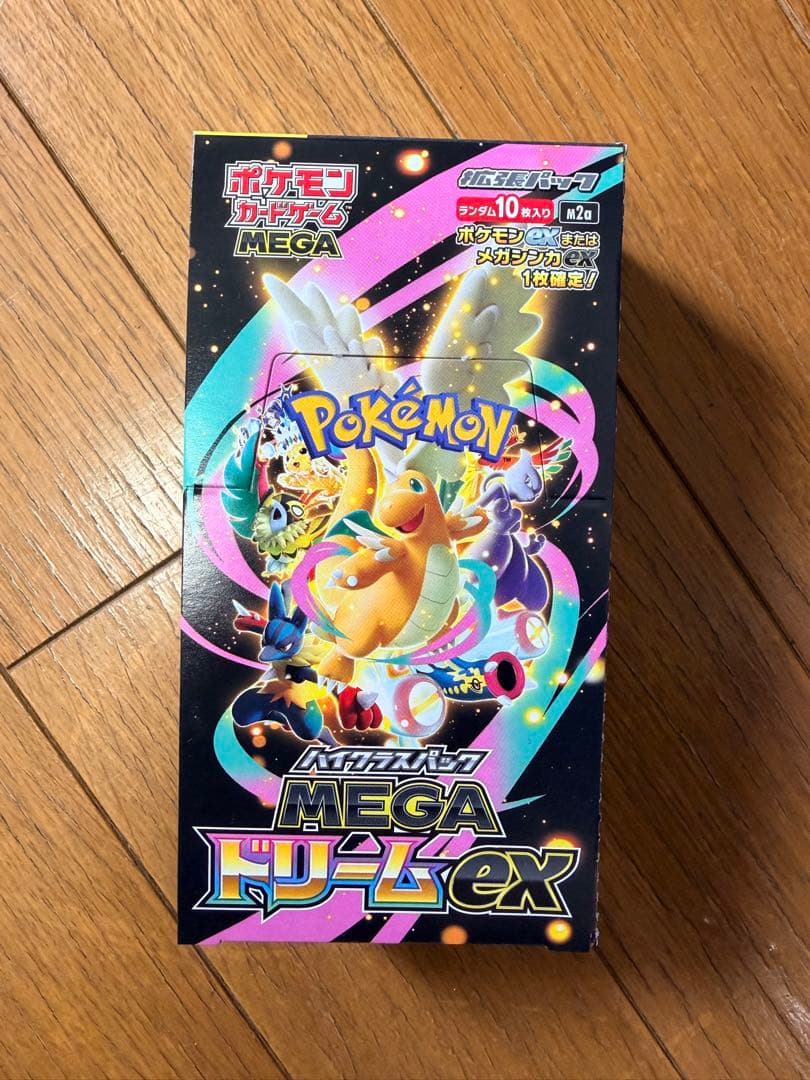 MEGAドリームex BOX シュリンク無　ペリペリ有