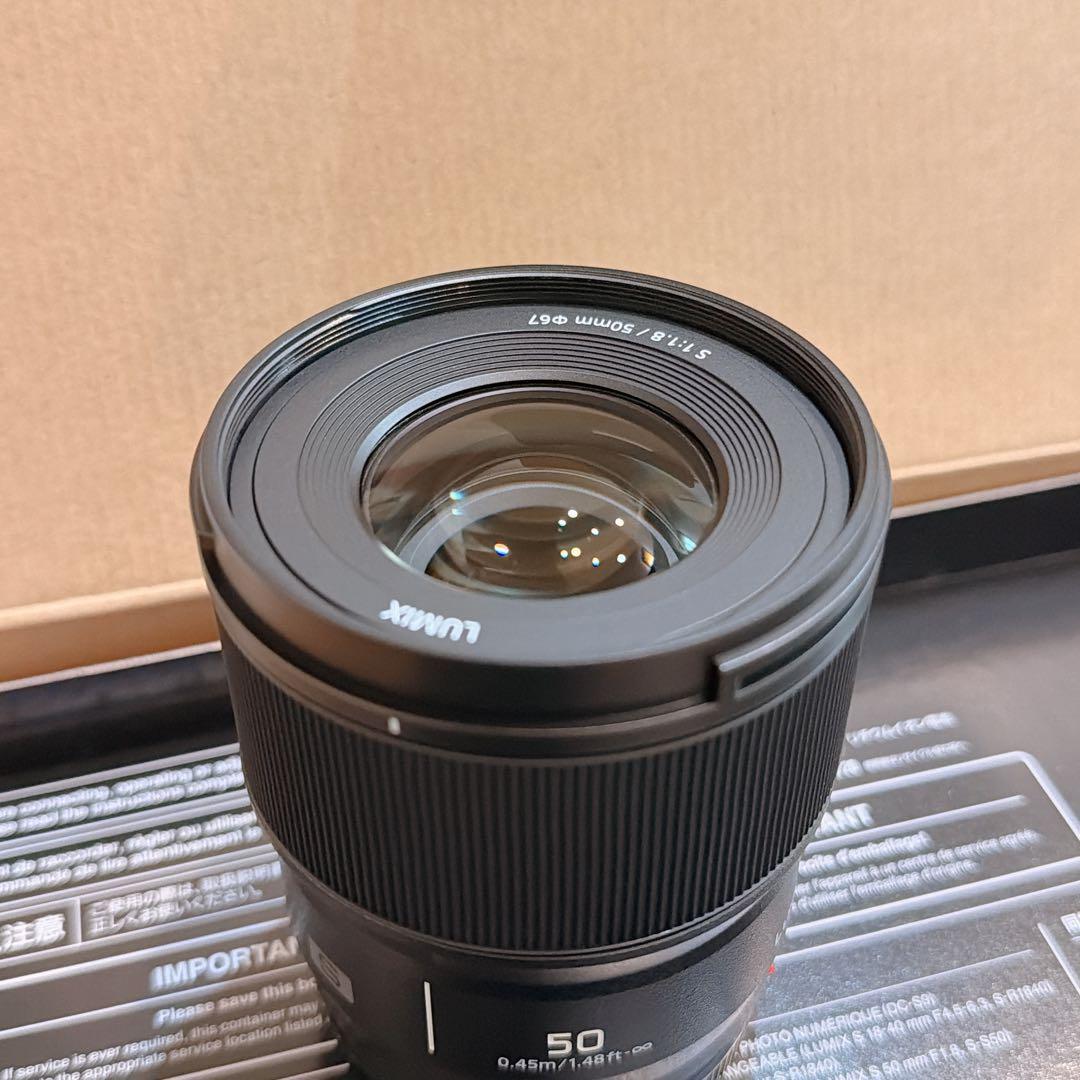 新品☆LUMIX S 50mm F1.8 S-S50