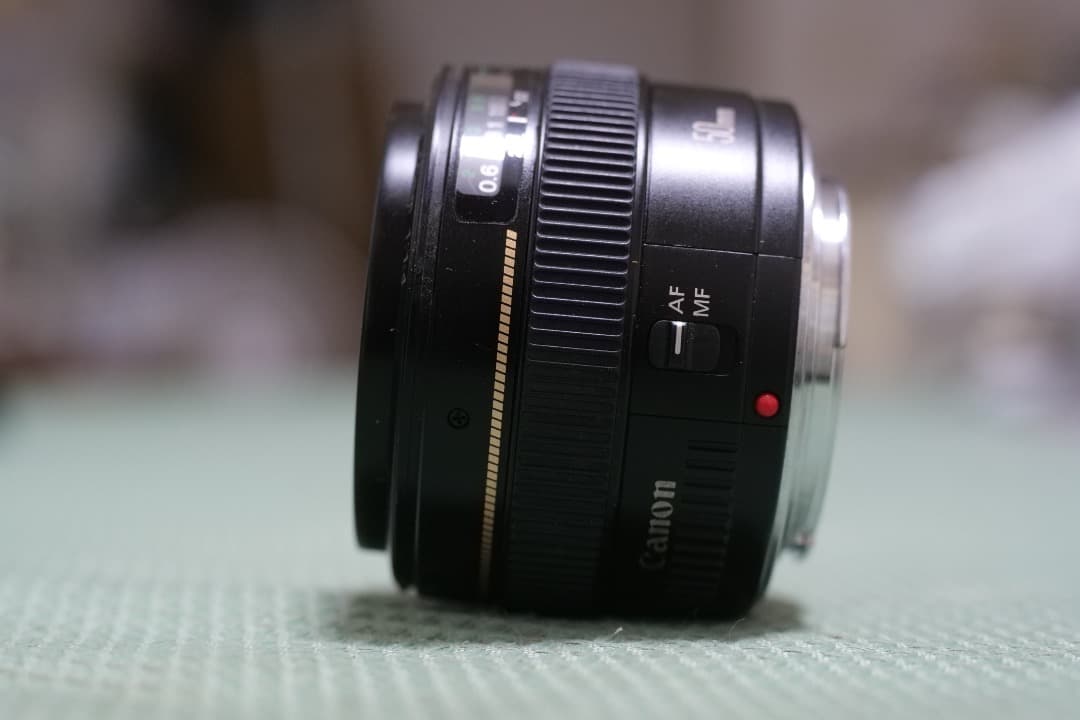 Canon LENS EF 50mm F1.4 フード付き