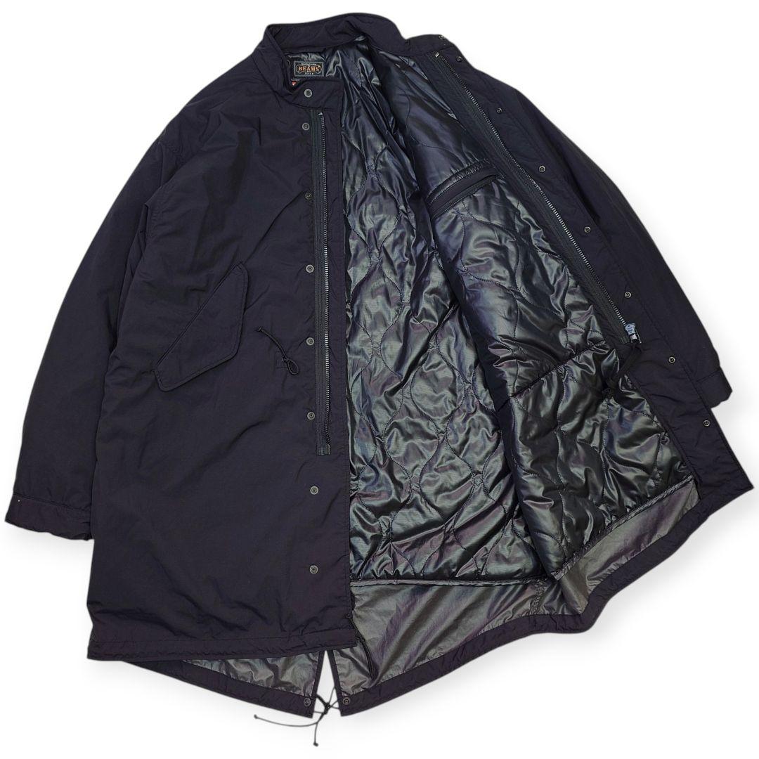 【美品】ビームスプラス × 小松マテーレ M-65 プリマロフト モッズコート