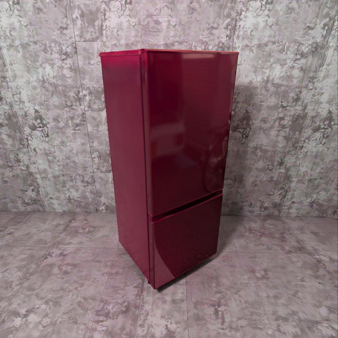2019年製 アクア 冷蔵庫 184L AQR18H 赤 ルージュ 送料込