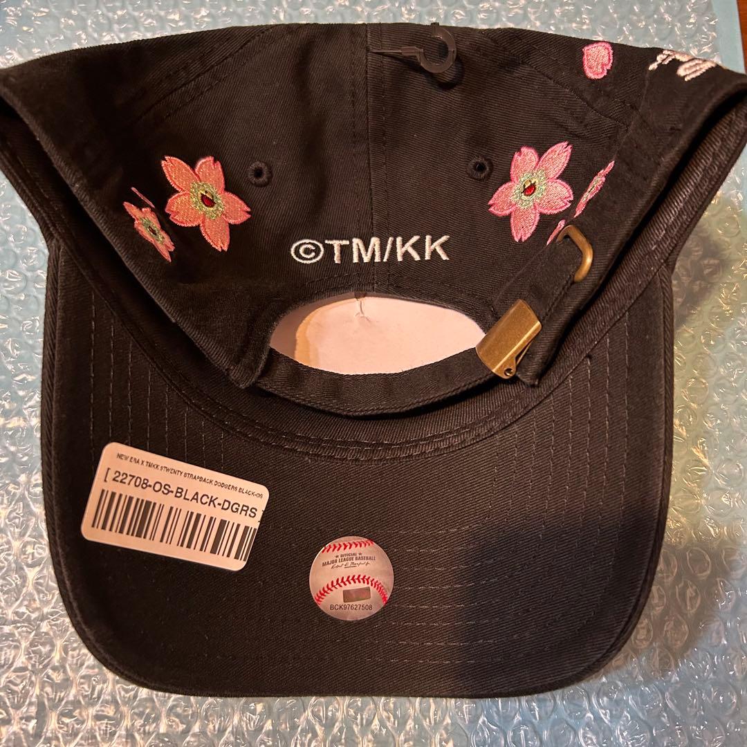 NEW ERA 9TWENTY ブラック キャップ LA 村上隆 大谷翔平