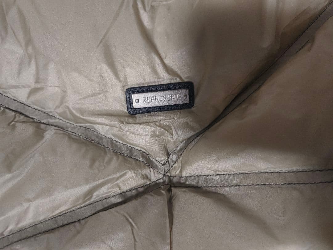 ✨REPRESENT Washed Puffer Jacket ダウンジャケット