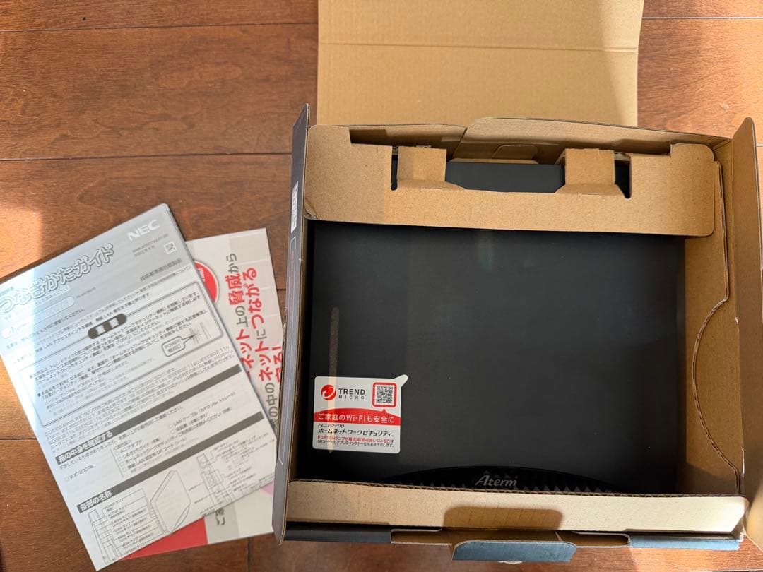【ゆずにゃんさん】NEC Wi-Fi 6E ルーター PA-WX7800T8