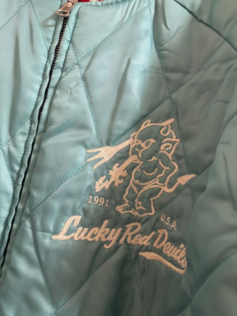 エフ商会Tedmanリバーシブルスカジャン