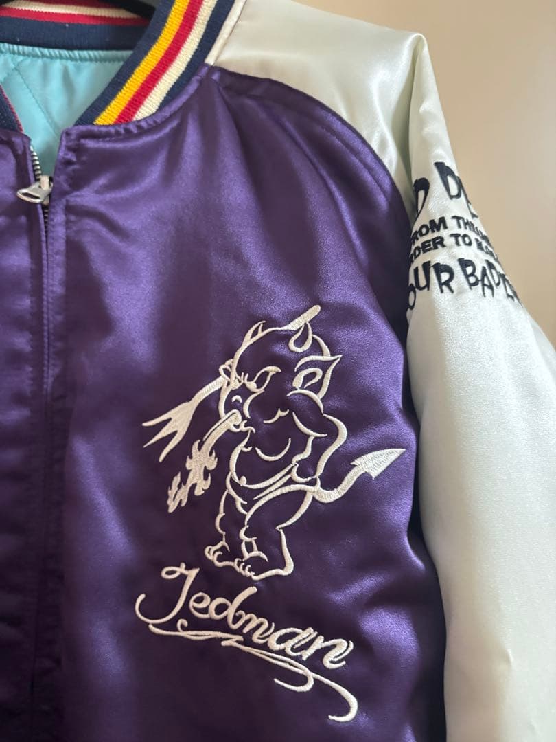 エフ商会Tedmanリバーシブルスカジャン