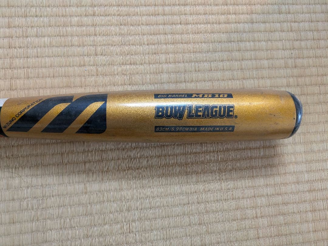 ミズノ硬式金属バット　BOW LEAGUE
