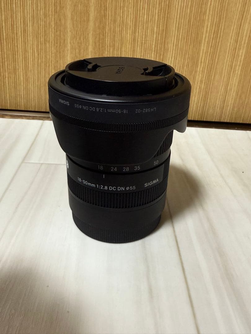 ※箱無し SIGMA 18-50mm F2.8 DC DN 55mm Eマウント