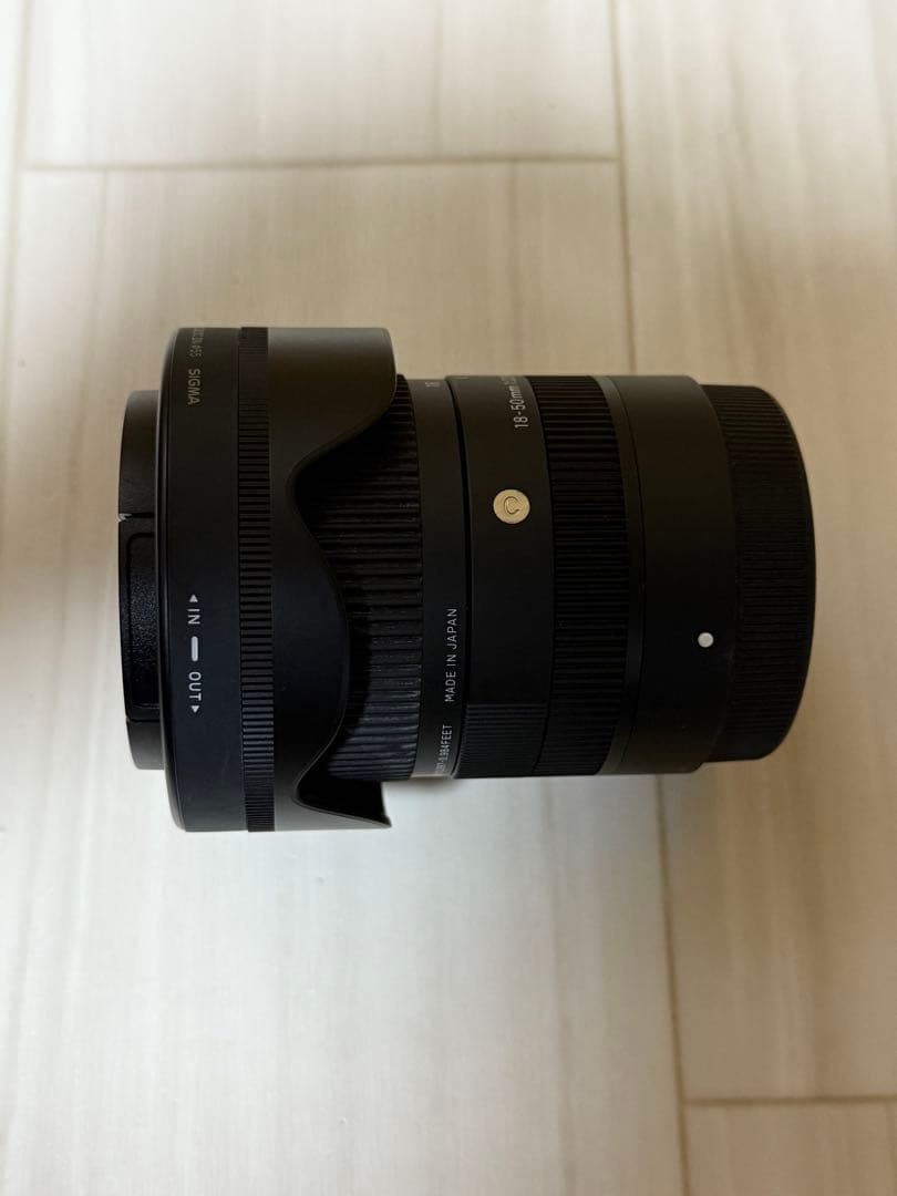 ※箱無し SIGMA 18-50mm F2.8 DC DN 55mm Eマウント