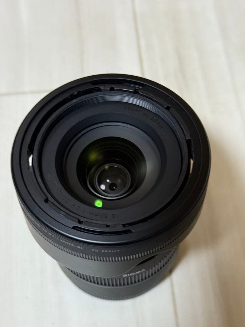 ※箱無し SIGMA 18-50mm F2.8 DC DN 55mm Eマウント