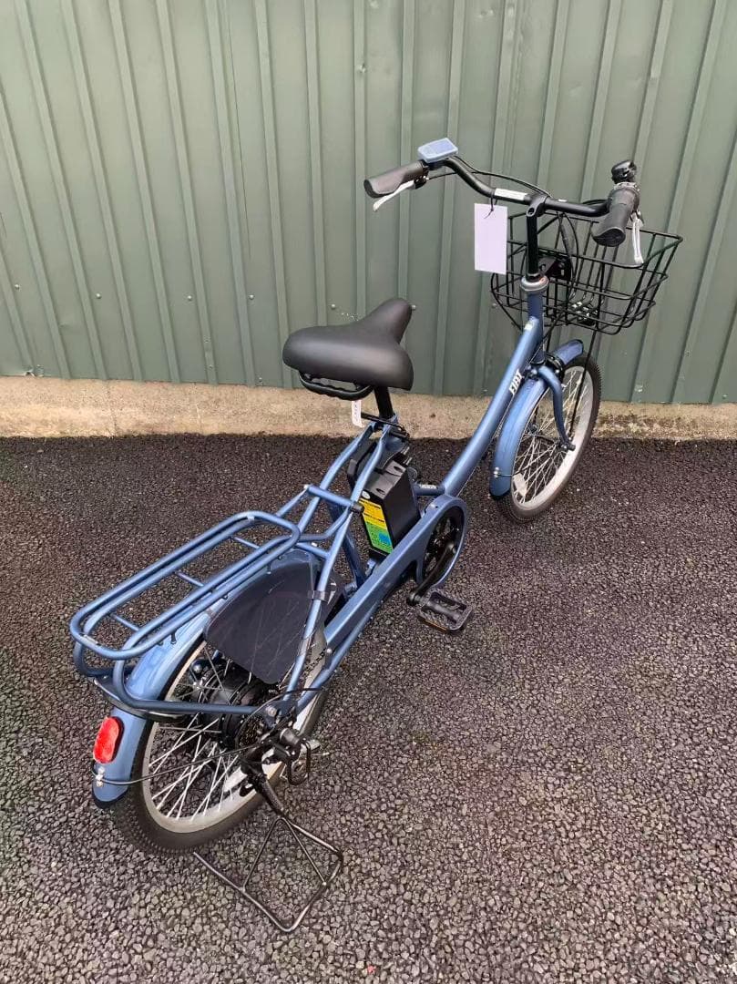 防犯登録無料！FIATロゴ電動アシスト自転車　20インチ子乗せモデル　外装6段