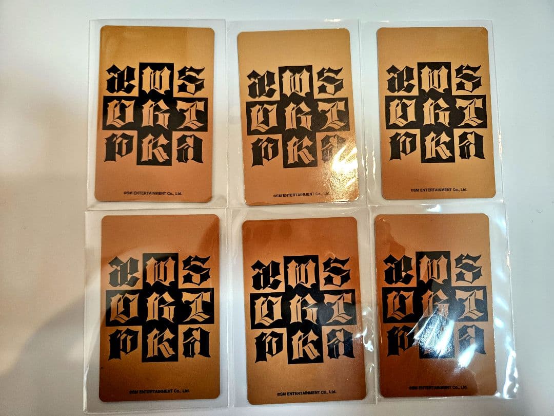 aespa Dirty Work Ring ver 日本限定購入特典トレカ 6枚