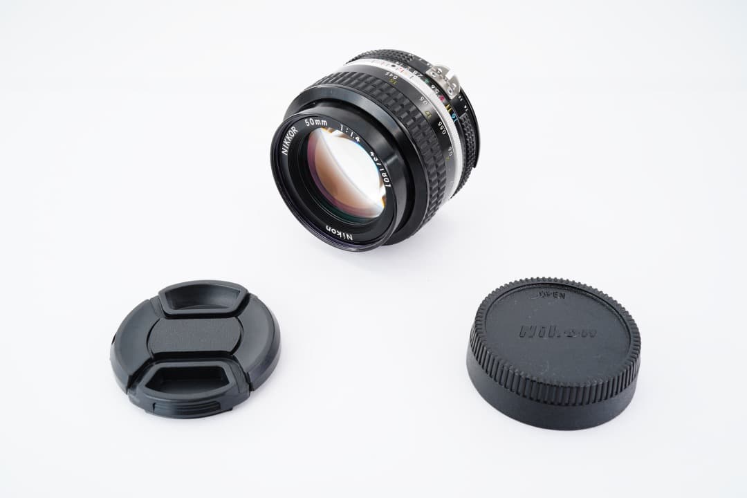 【極美品】動作◎ ニコン　Ai Nikkor 50mm F1.4 801