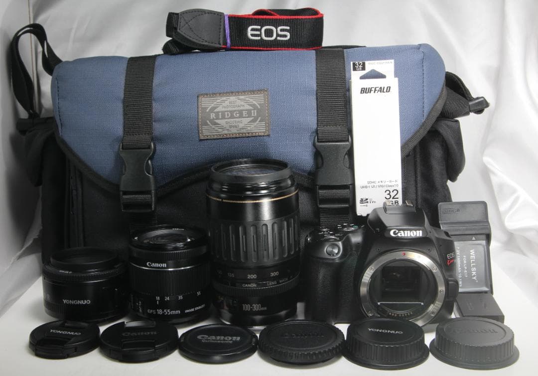 ❤Wi-Fi搭載！超高画質自撮りOK！キヤノン Kiss X10トリプルレンズ❤