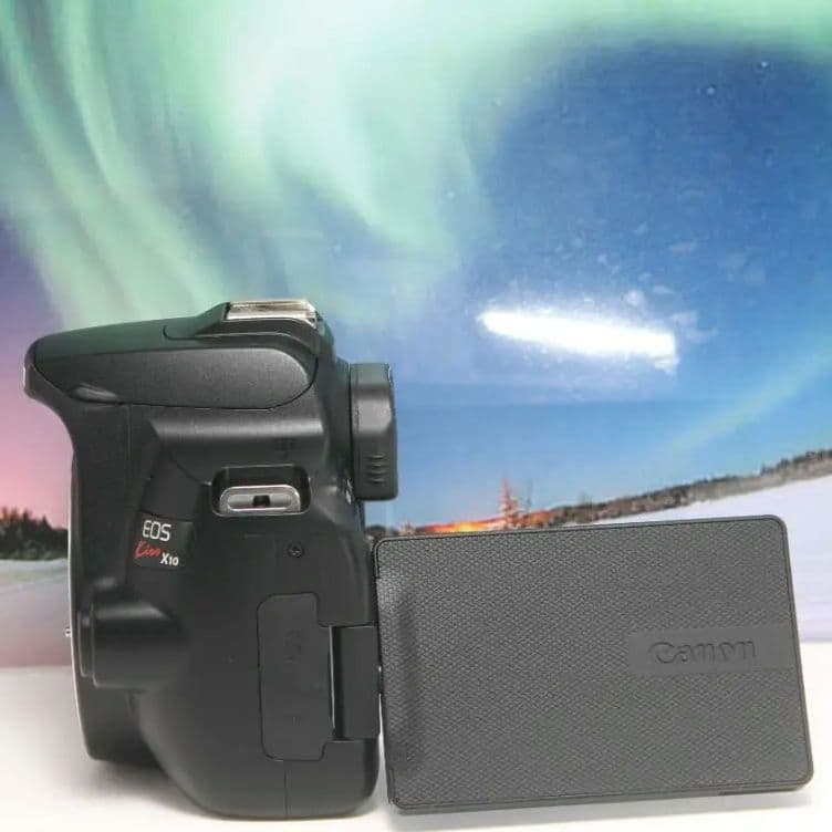 ❤Wi-Fi搭載！超高画質自撮りOK！キヤノン Kiss X10トリプルレンズ❤