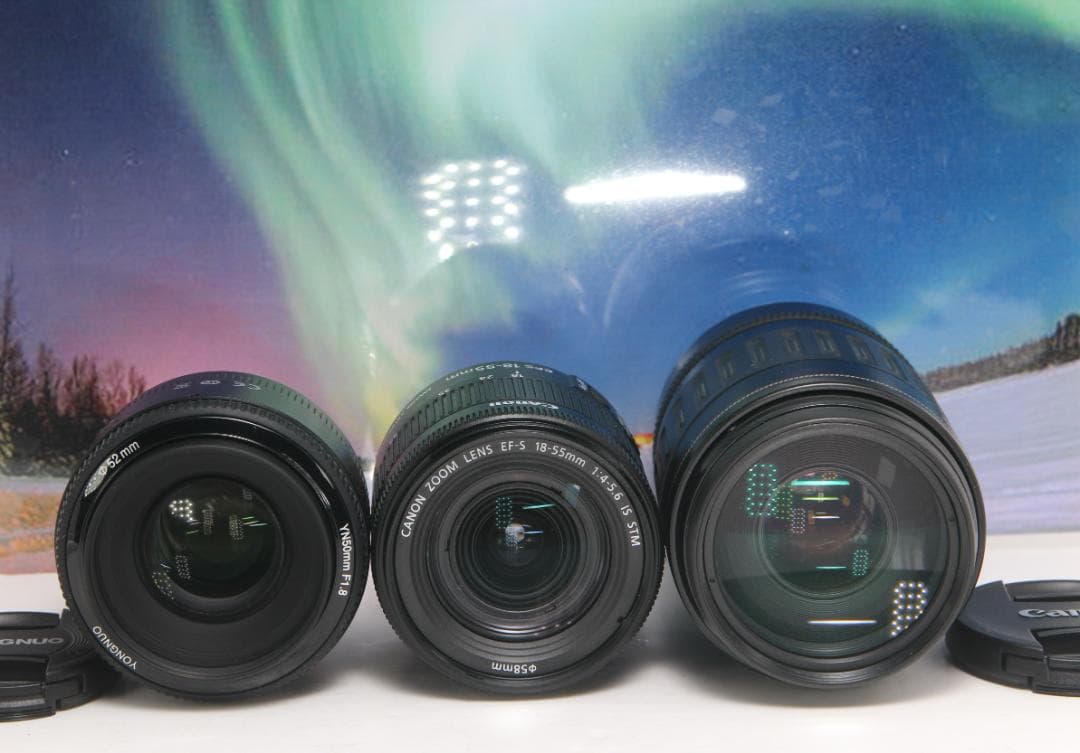 ❤Wi-Fi搭載！超高画質自撮りOK！キヤノン Kiss X10トリプルレンズ❤