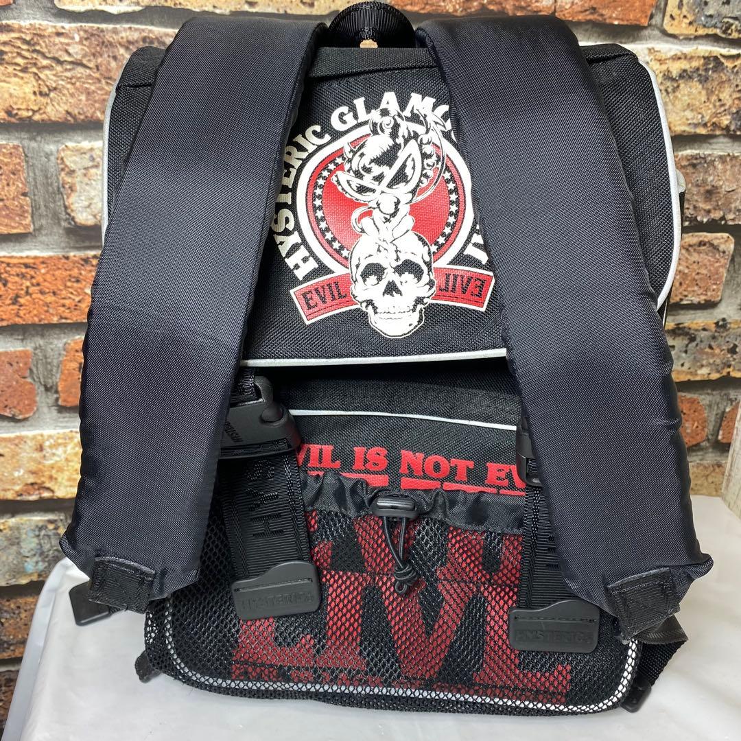 美品激レア　ヒステリックミニ　スカルEVILデザイン　セカンドランドセルリュック