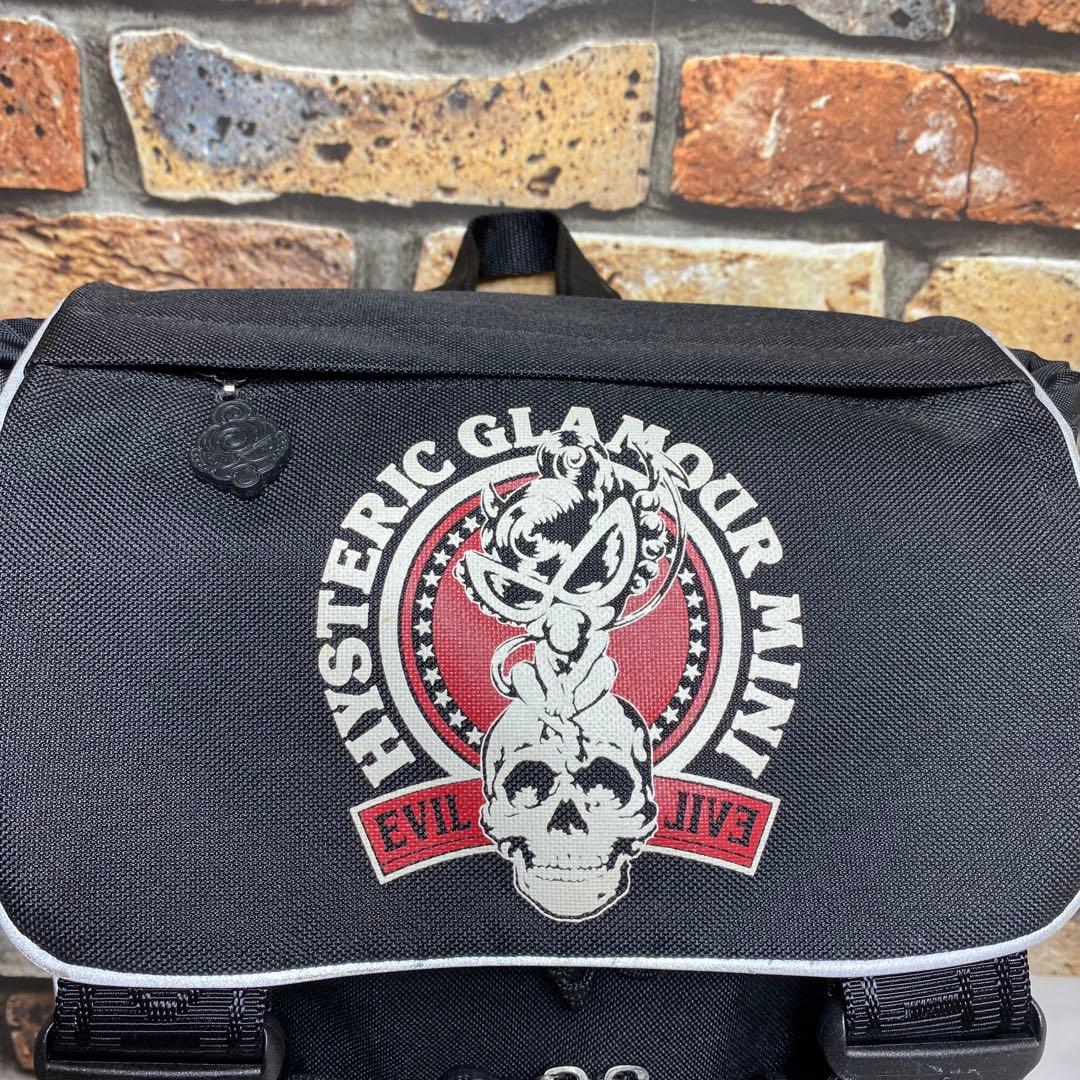 美品激レア　ヒステリックミニ　スカルEVILデザイン　セカンドランドセルリュック