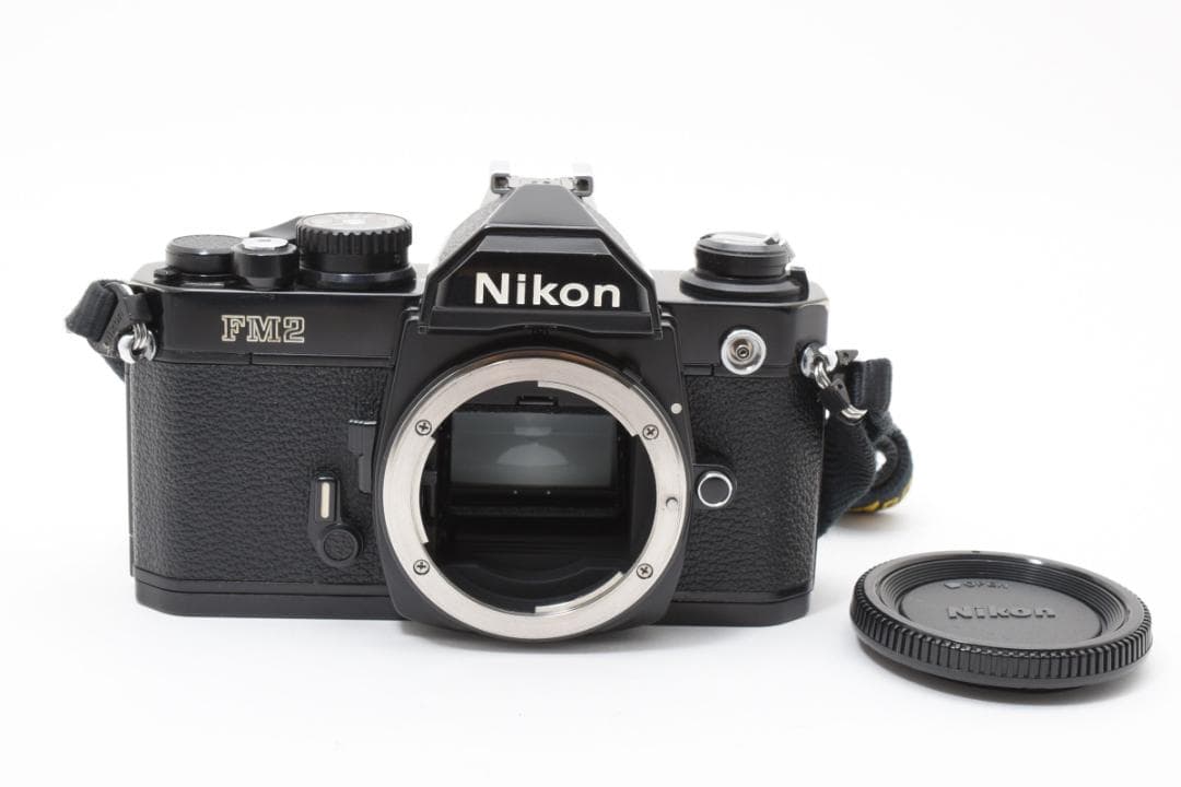 超美品 ニコン New FM2 ブラック フィルム モルト新品交換済 M833