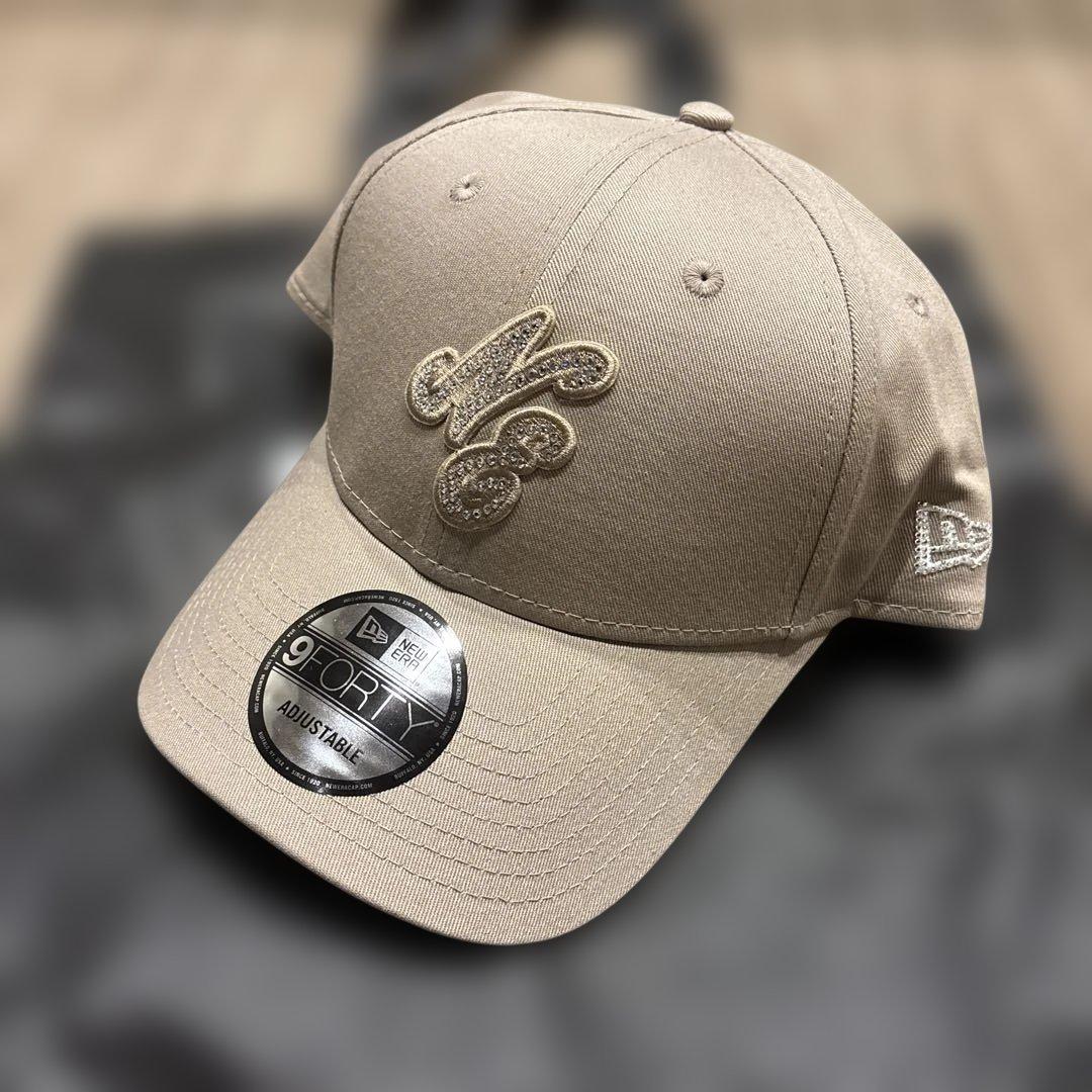 New Era 9FORTY ベージュキャップ　ニューエラ