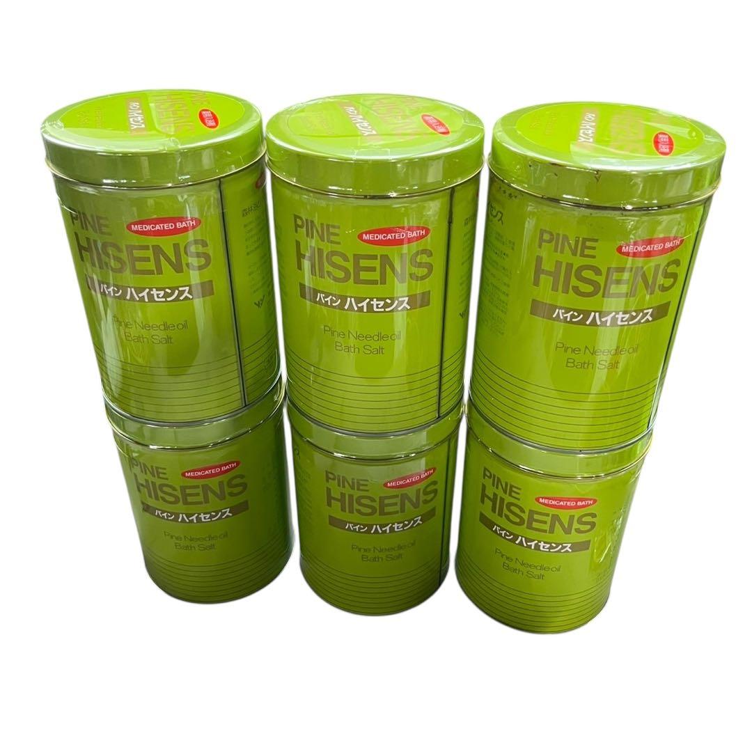 【メ0708-27】高陽社入浴剤　パインハイセンス　　2.1kg✕６缶まとめ売り