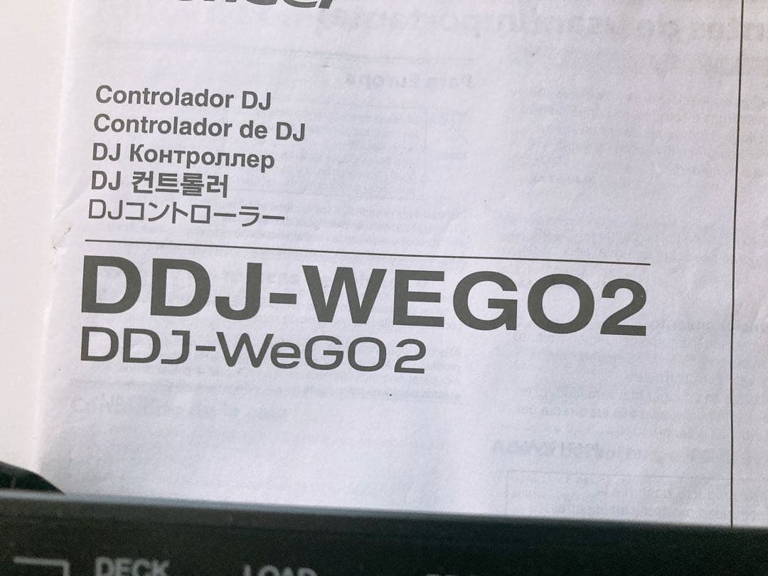 DJ機材 Pioneer DDJ-WEGO2-K