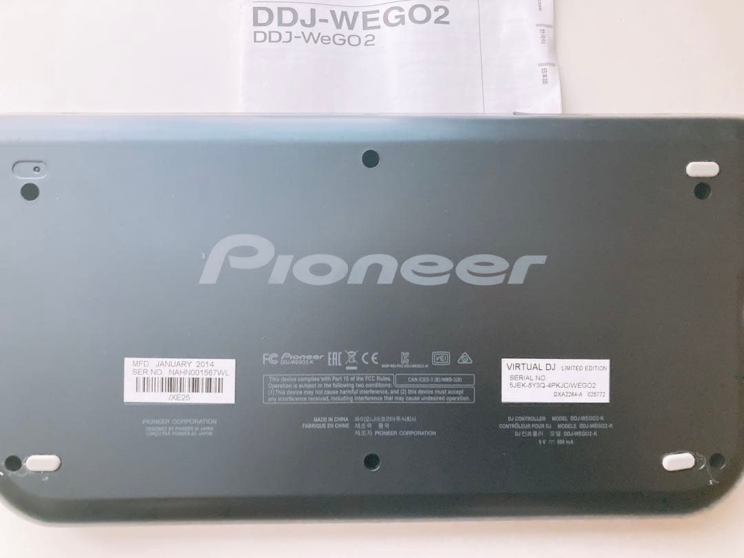 DJ機材 Pioneer DDJ-WEGO2-K