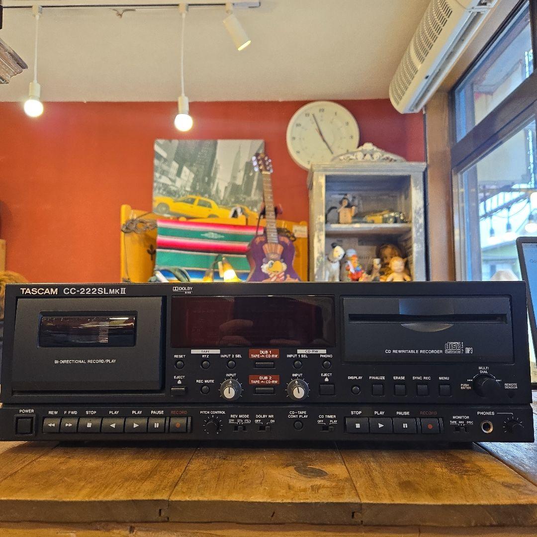 TASCAM CC-222SL MK II CD TAPE レコーダー 難あり