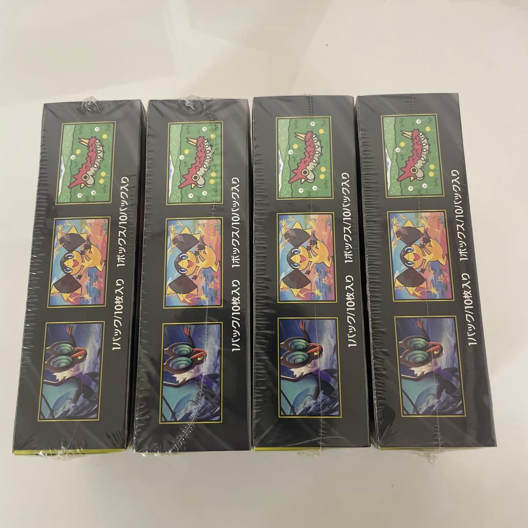 ポケモンカード　MEGAドリームex 4 BOX シュリンク付き