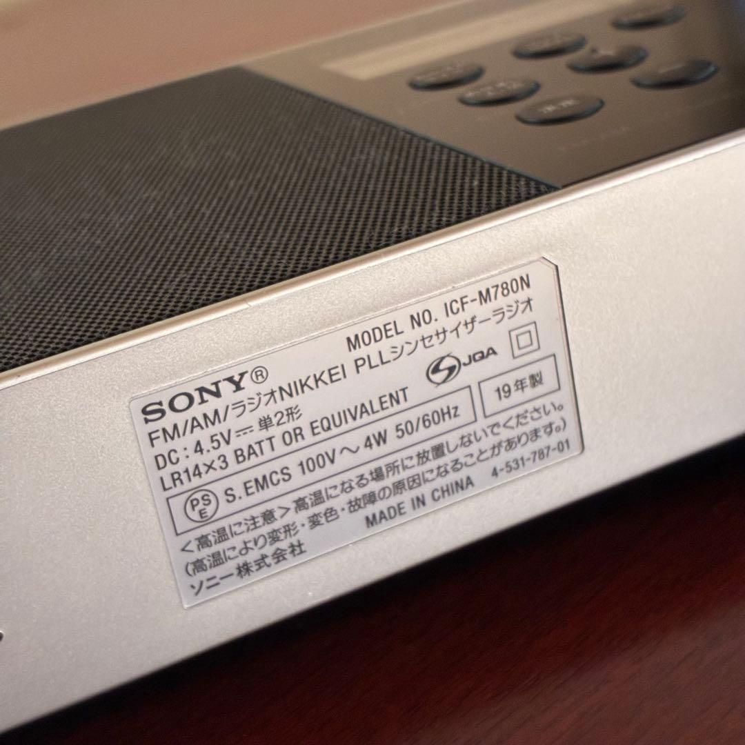 SONY ICF-M780N AM/FMラジオ　美品　きれいです！