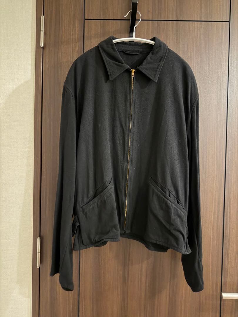 comoli 25SS シルクネップジップショートジャケット2
