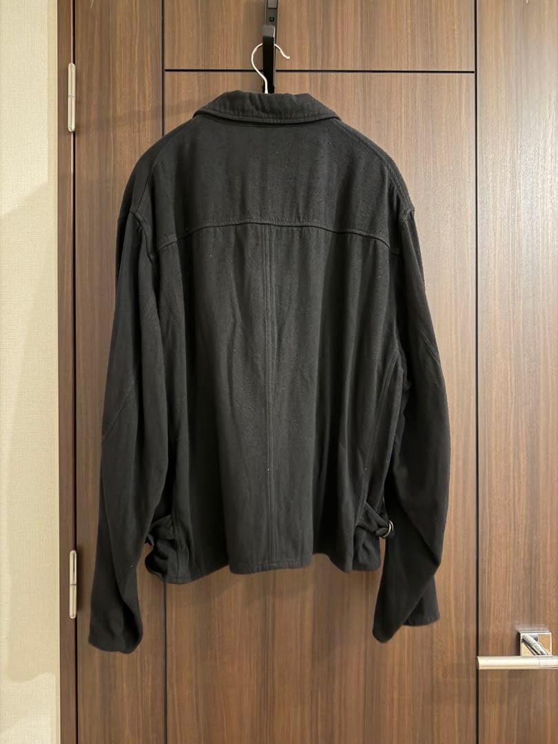 comoli 25SS シルクネップジップショートジャケット2