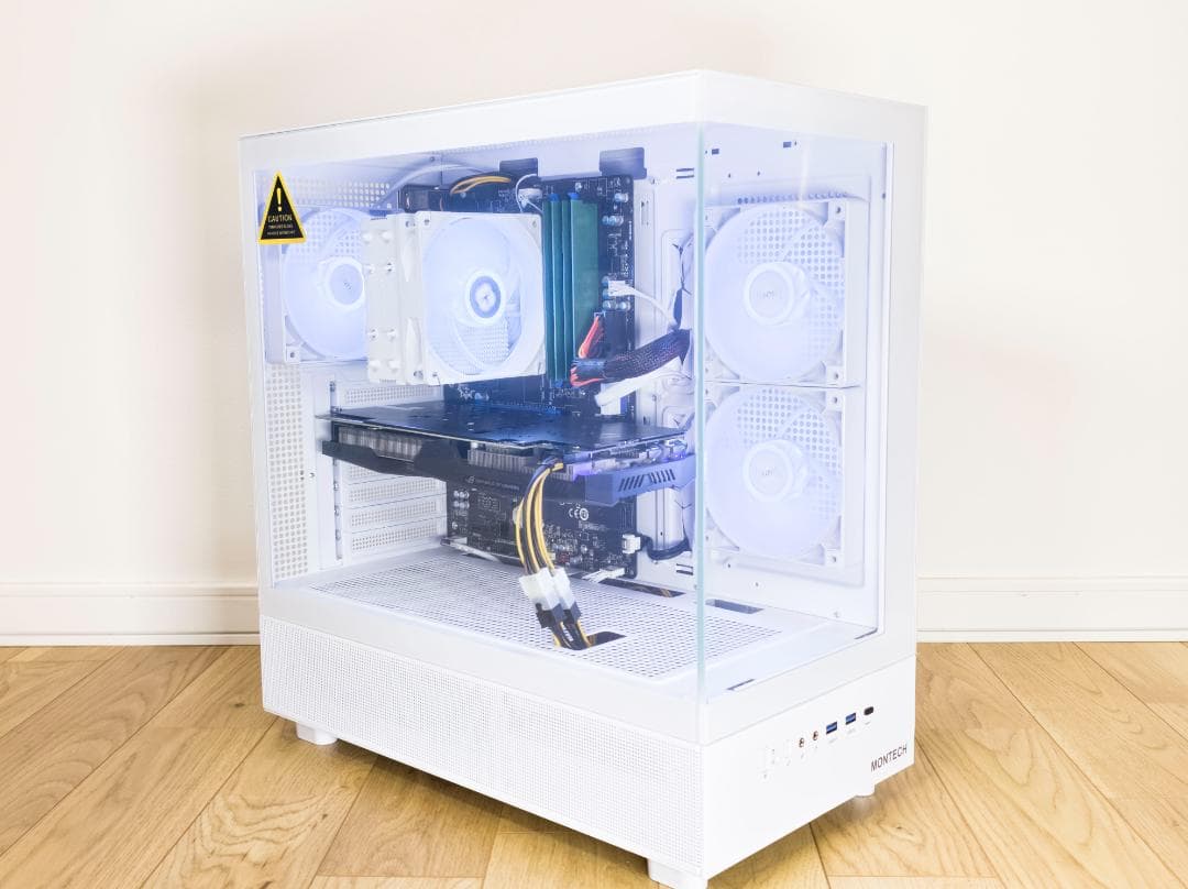 白ゲーミングPC i7/ROG GTX1060 6GB/Office2021