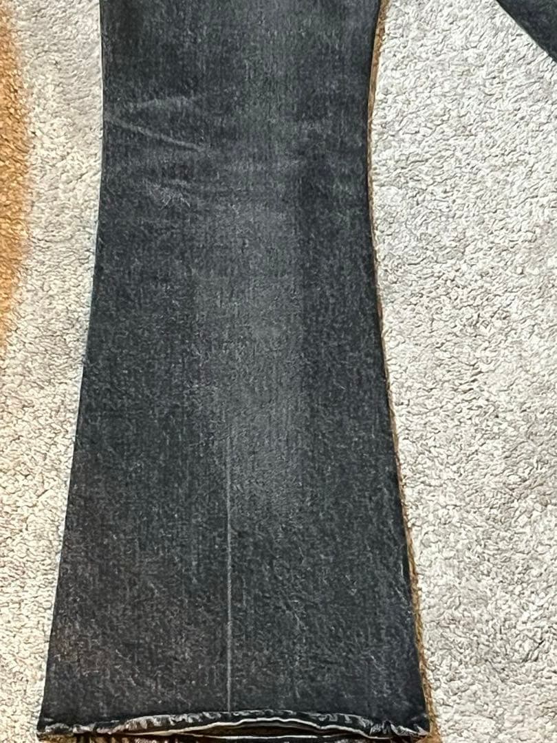 MOUSSY フレアデニム　23サイズ