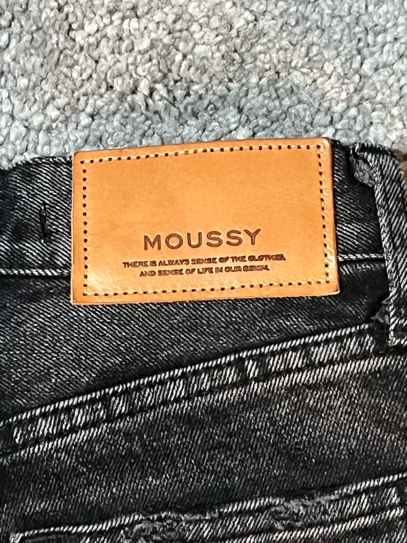 MOUSSY フレアデニム　23サイズ