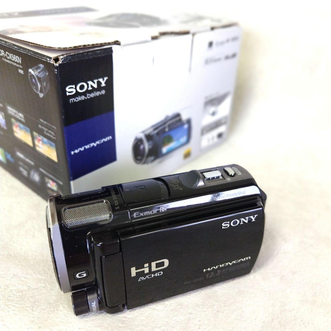 美品 Handycam HDR-CX560V