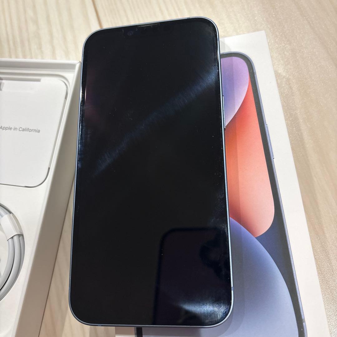 だ*）様 SIMフリーiPhone 14 ブルー 本体