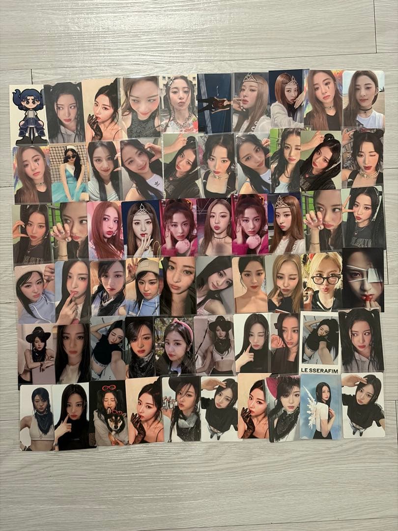 LESSERAFIM ユンジン トレカ　まとめ売り