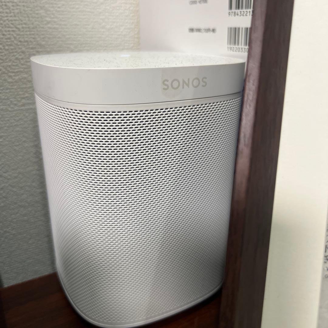 二つセット　SONOS スマートスピーカー ホワイト S13 ONE