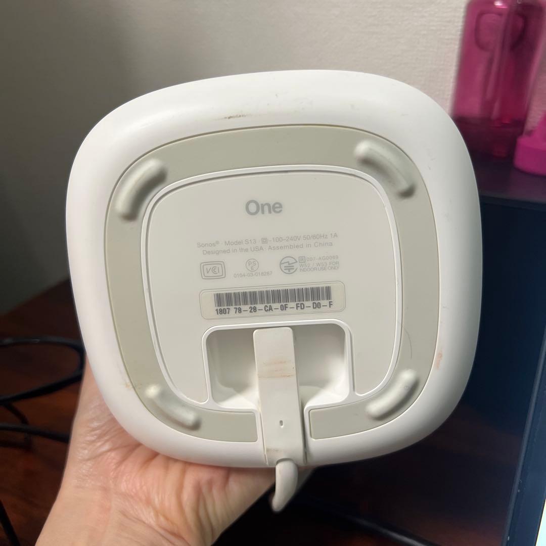 二つセット　SONOS スマートスピーカー ホワイト S13 ONE