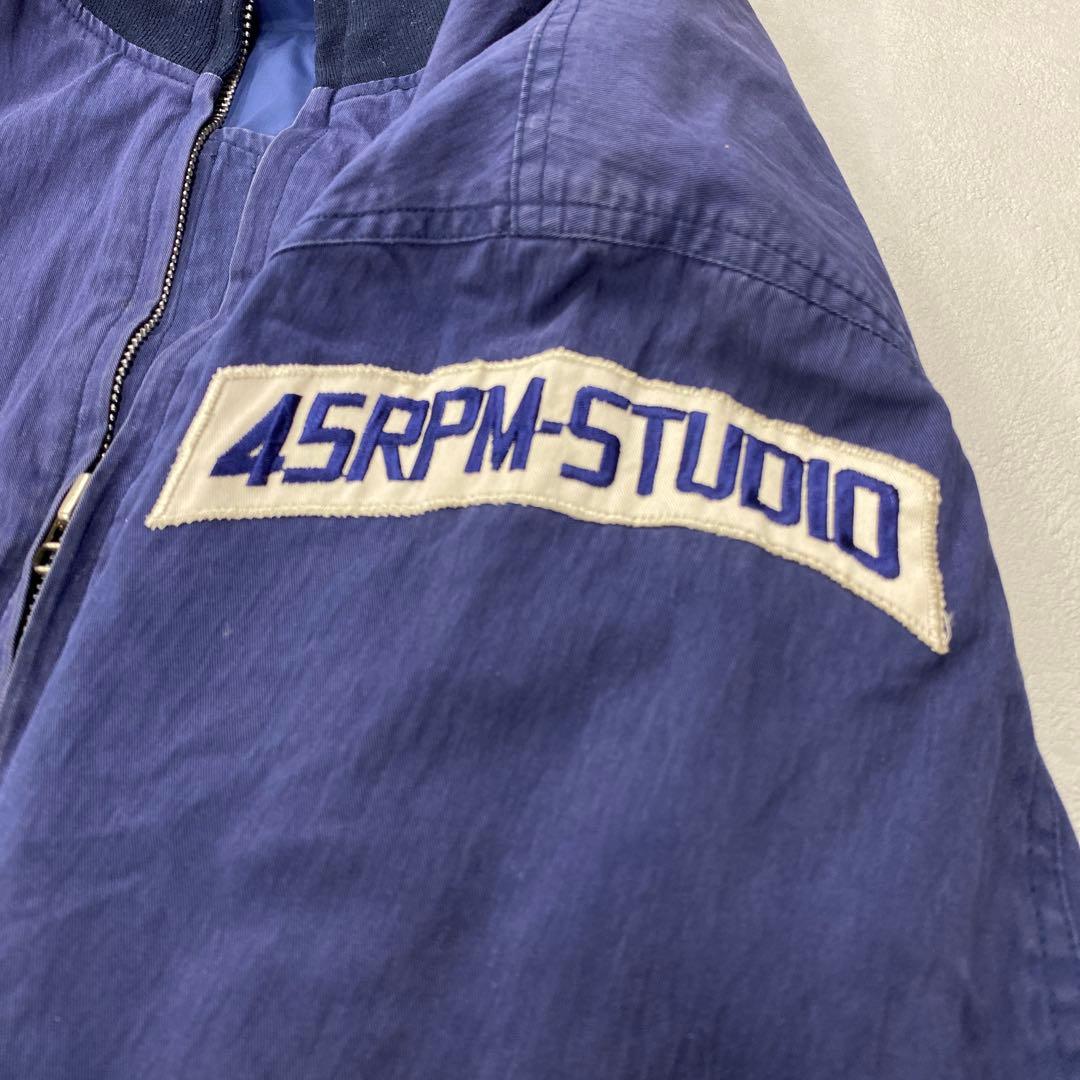 N106◯ 45RPM ジップアップジャンパー