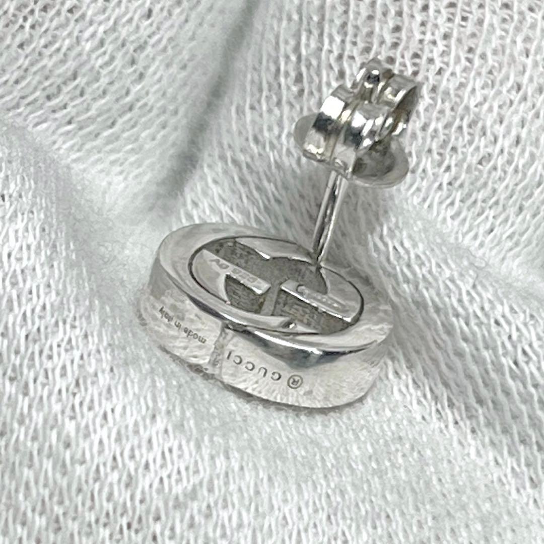 美品　GUCCI インターロッキングピアス　片耳