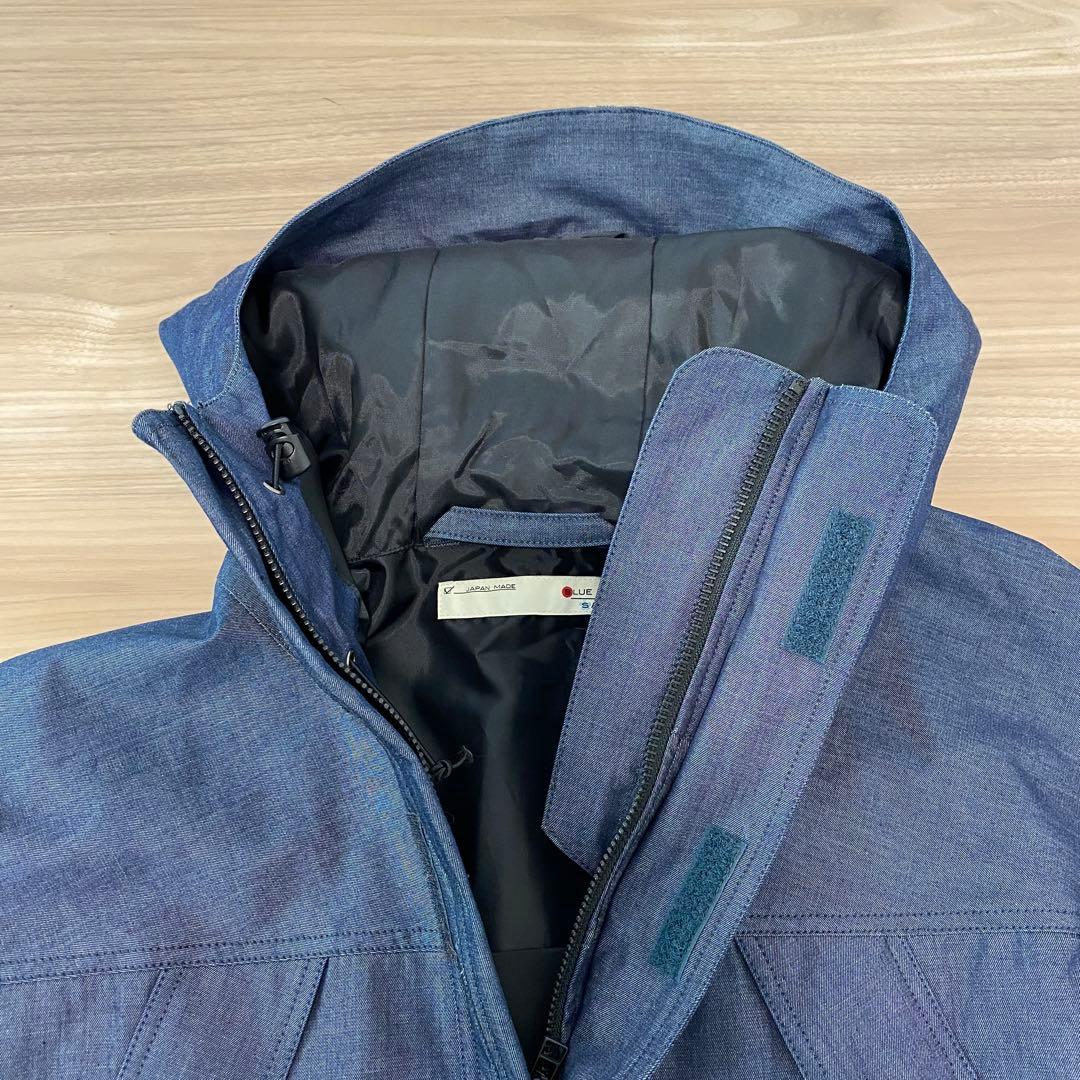BLUE SAKURA／ブルーサクラ デニムマウンテンパーカー L相当