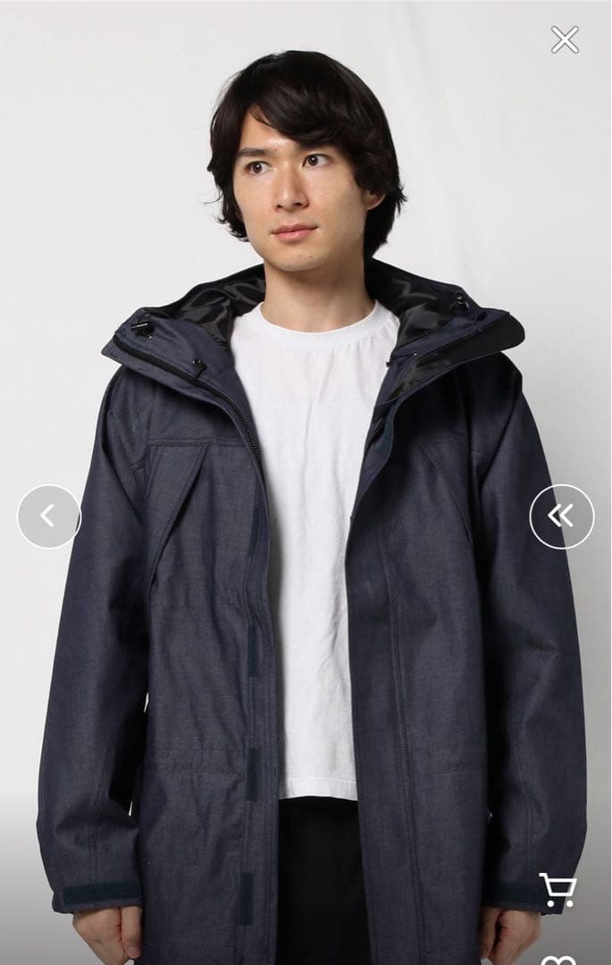 BLUE SAKURA／ブルーサクラ デニムマウンテンパーカー L相当